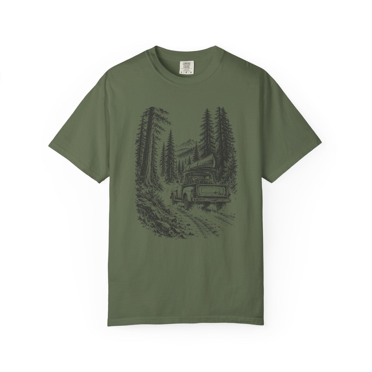 Old Truck Forest Road T-Shirt