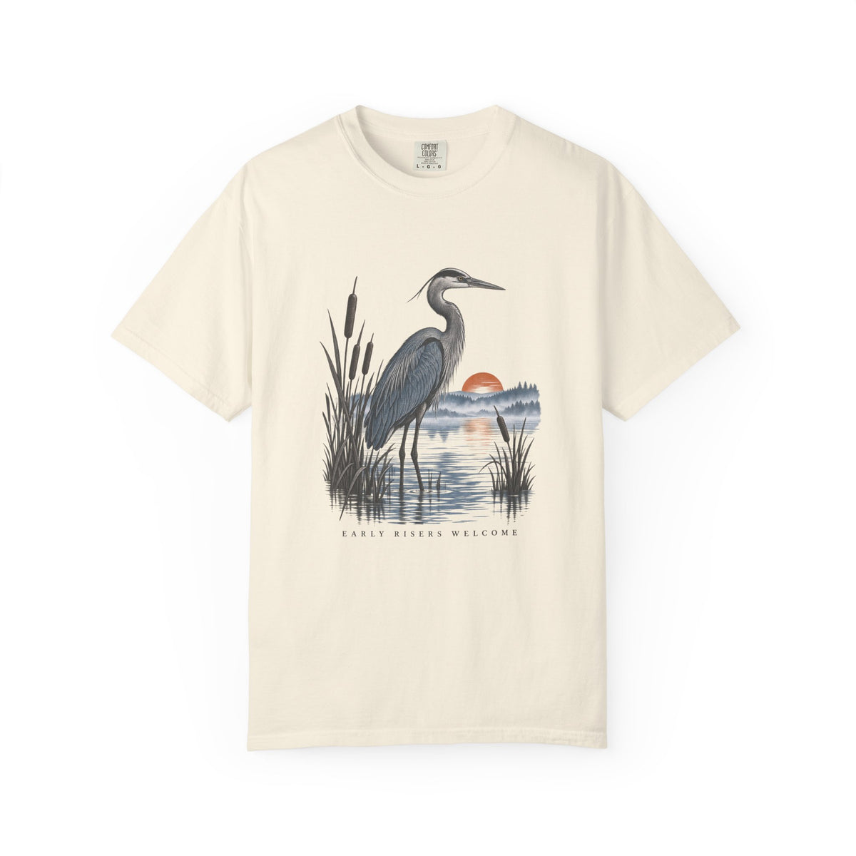 Early Risers Welcome T-Shirt – Ivory