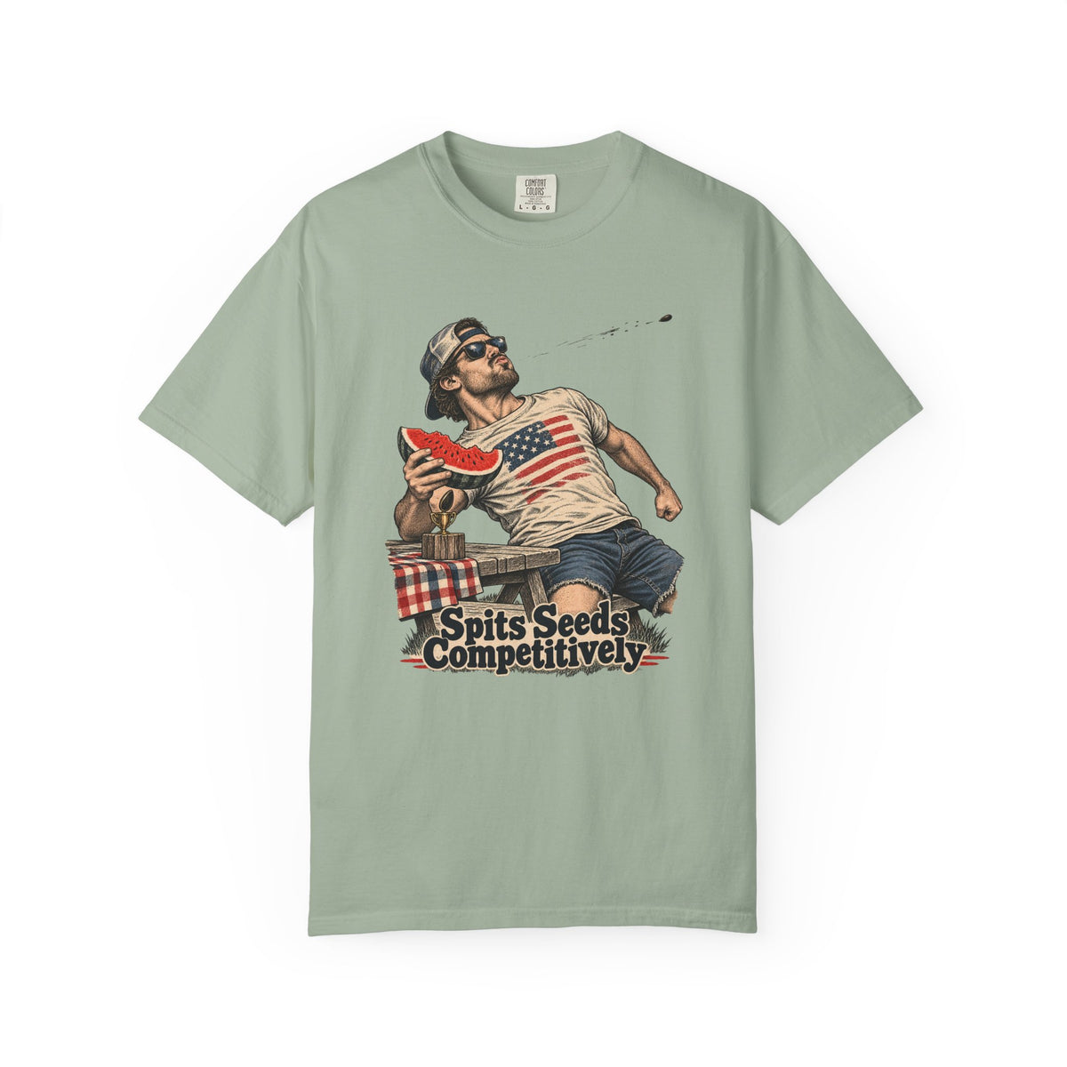 Spits Seeds Competitively T-Shirt – Bay