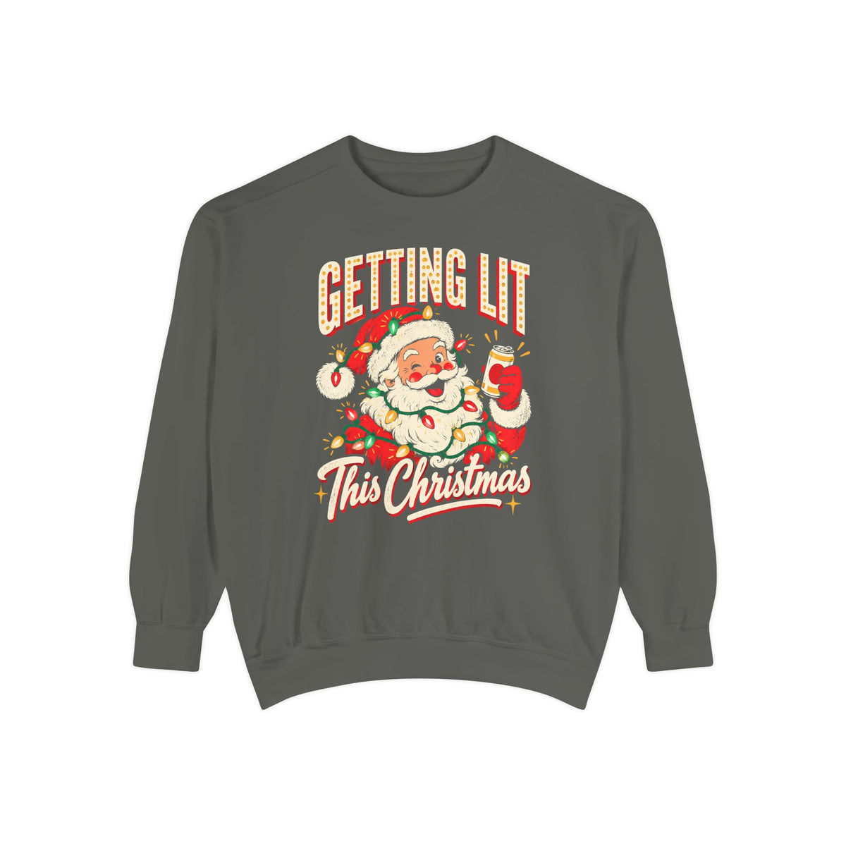 Getting Lit This Christmas Sweatshirt – Pepper