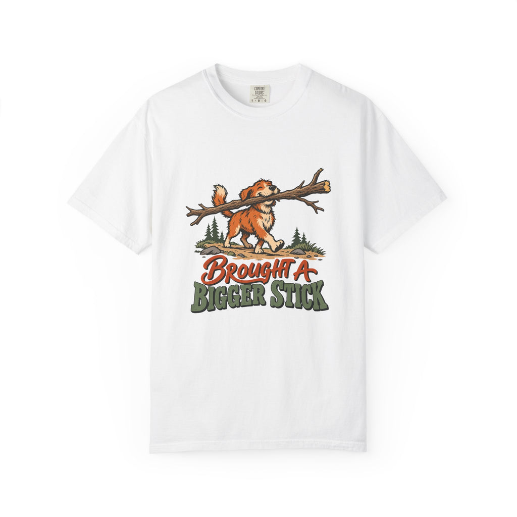 Brought a Bigger Stick T-Shirt – White