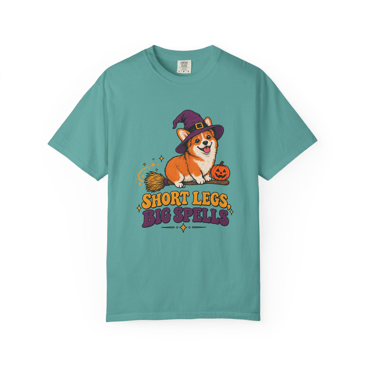 Short Legs, Big Spells T-Shirt – Seafoam