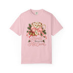 Bows, Bells & Hot Cocoa T-Shirt – Blossom