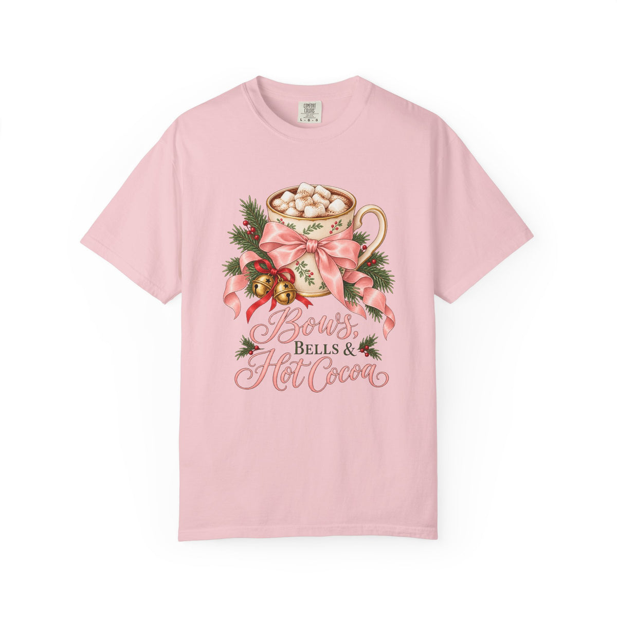 Bows, Bells & Hot Cocoa T-Shirt – Blossom