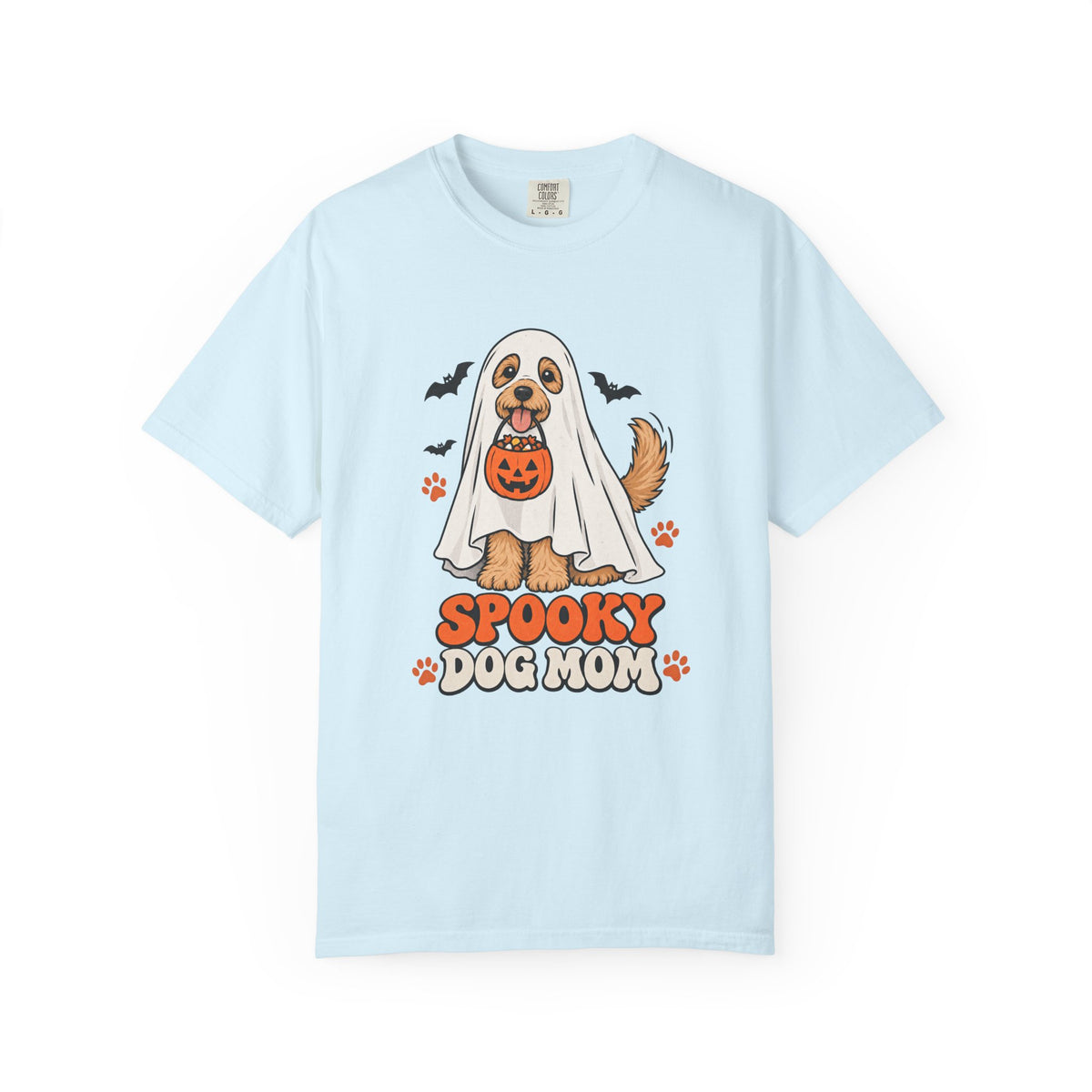 Spooky Dog Mom T-Shirt – Chambray