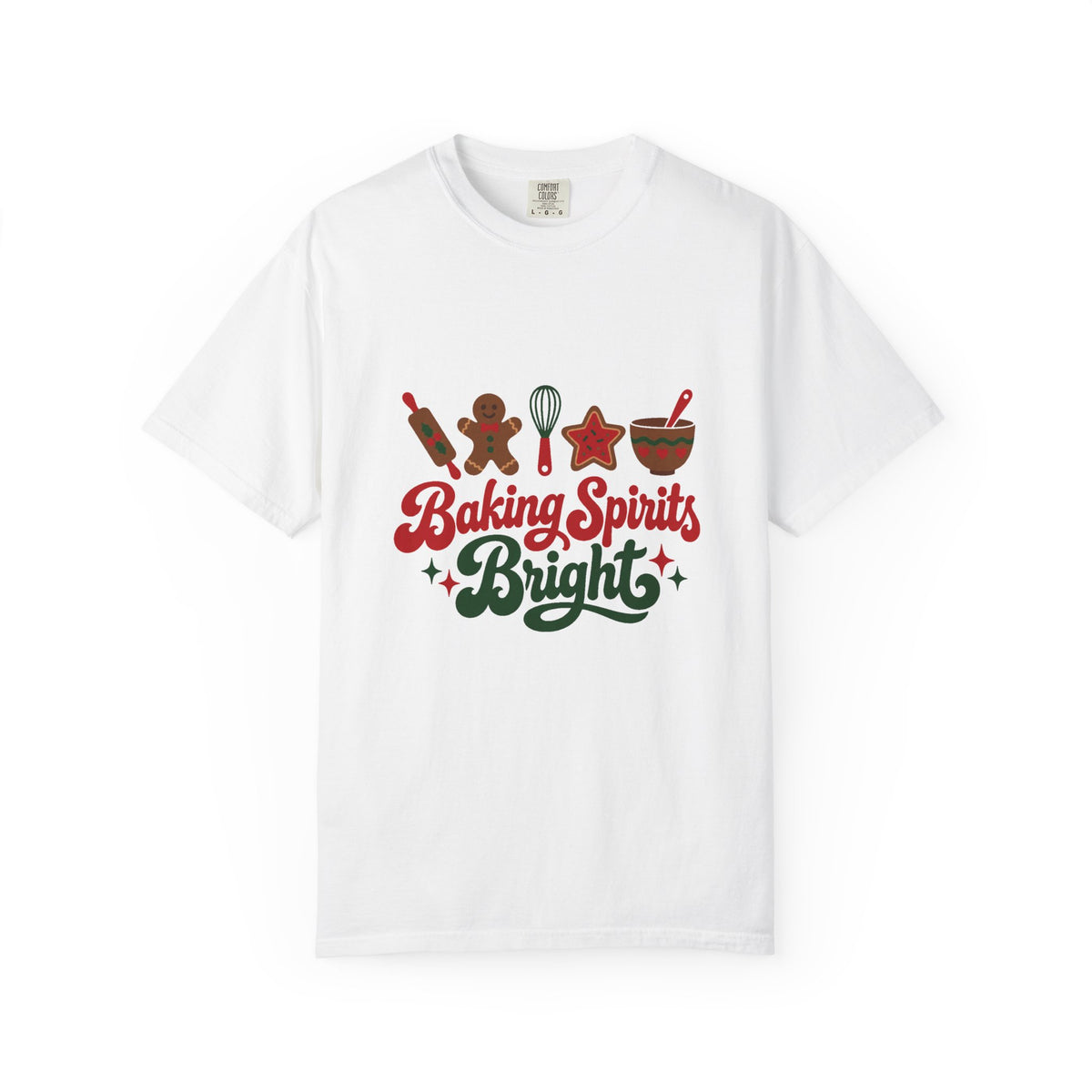 Baking Spirits Bright T-Shirt – White