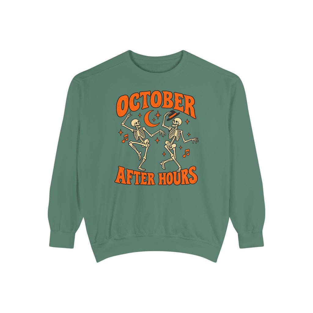 October After Hours Sweatshirt – Light Green