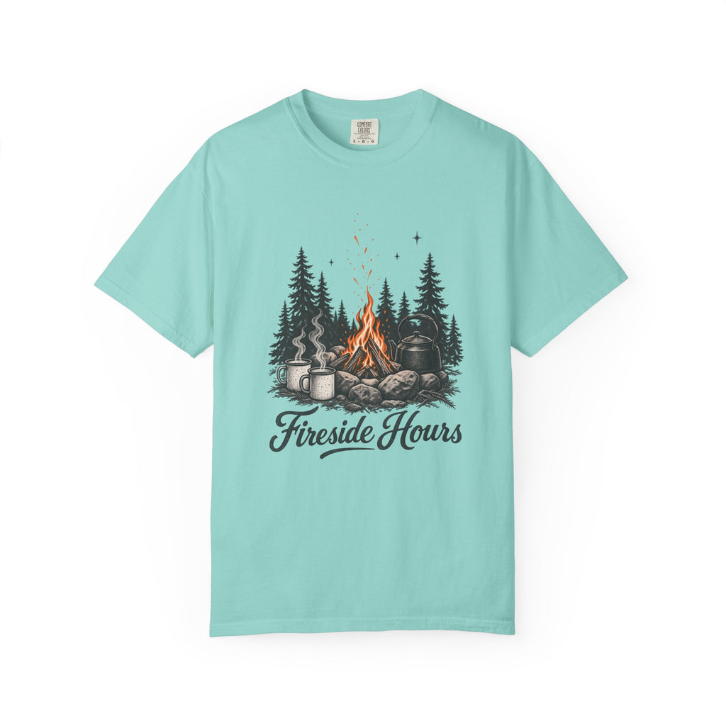 Fireside Hours T-Shirt – Chalky Mint