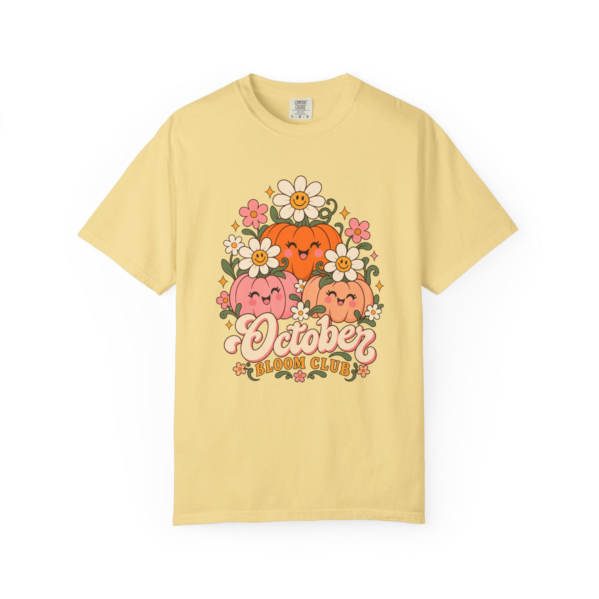 October Bloom Club T-Shirt – Butter