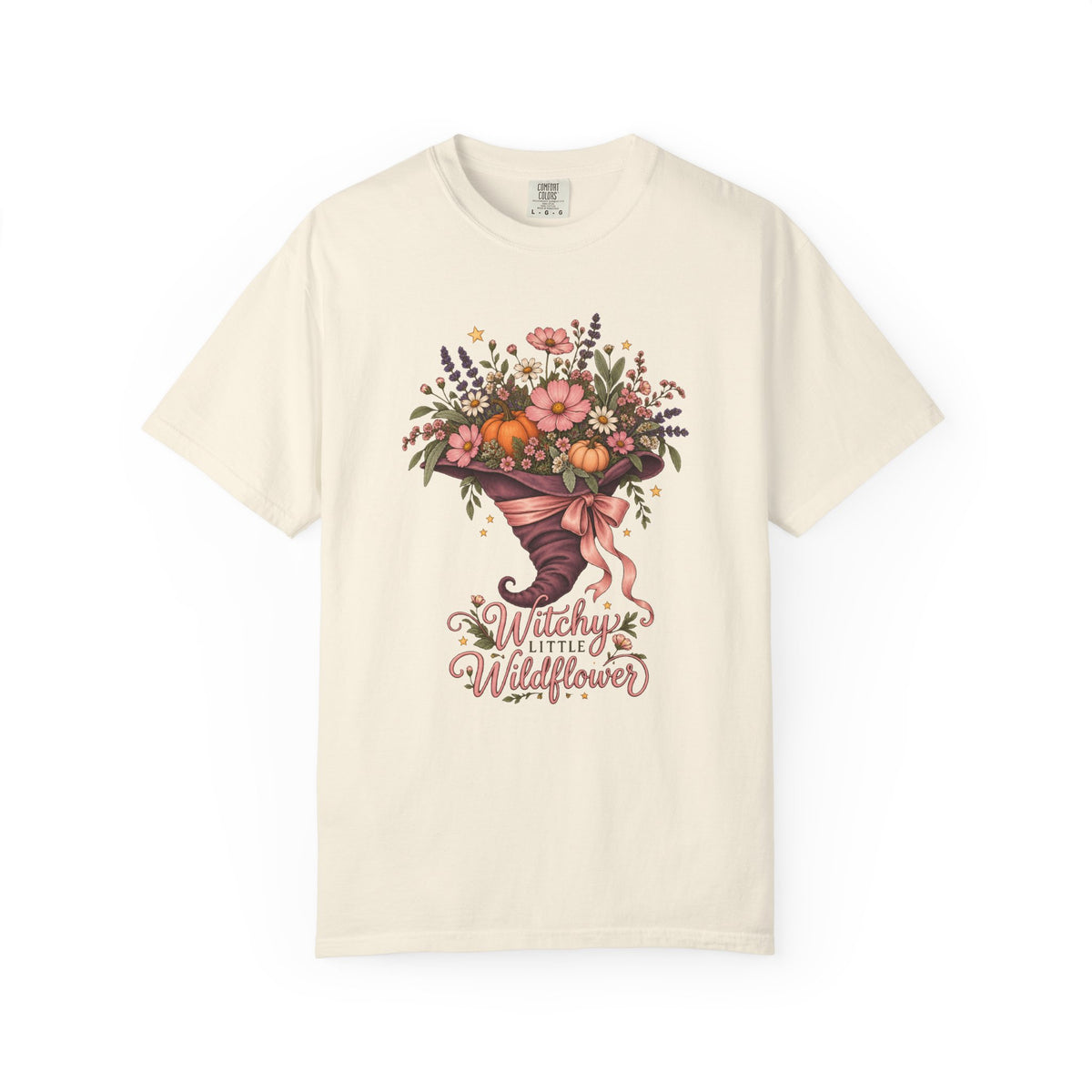 Witchy Little Wildflower T-Shirt – Ivory
