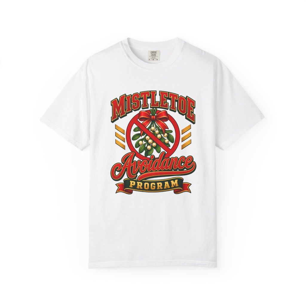 Mistletoe Avoidance Program T-Shirt – White