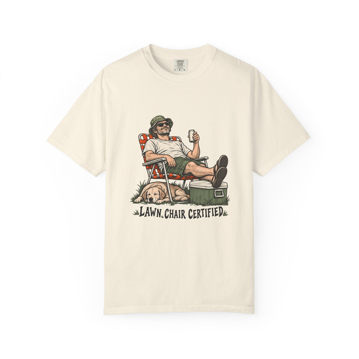 Lawn Chair Certified T-Shirt – Ivory
