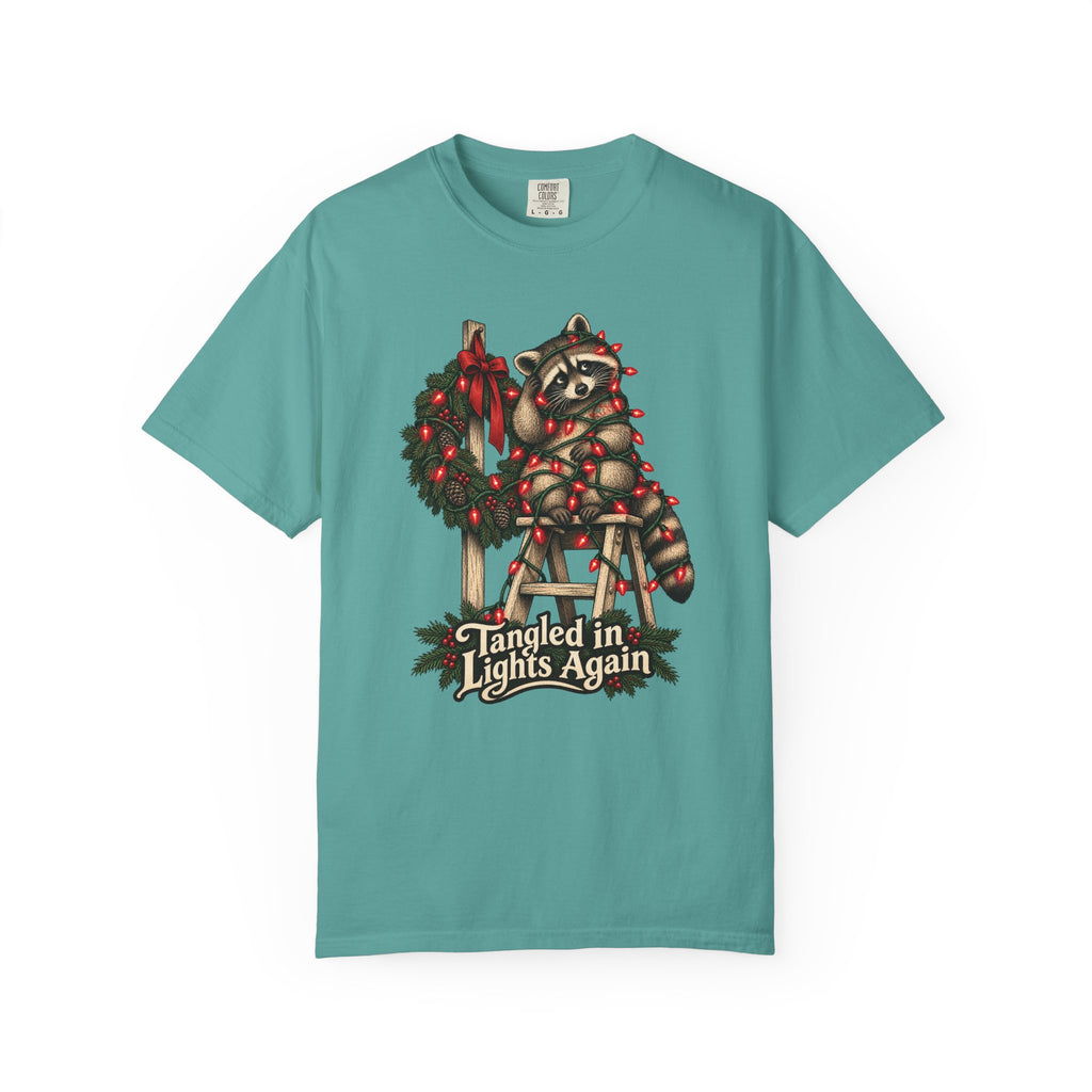 Tangled in Lights Again T-Shirt – Seafoam