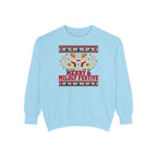 Merry & Mildly Festive Ugly Christmas Sweatshirt – Chambray