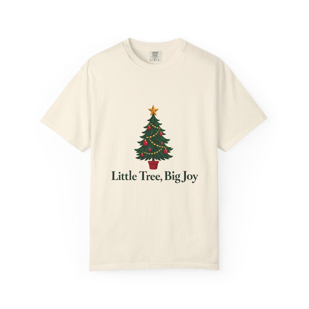 Little Tree, Big Joy T-Shirt – Ivory