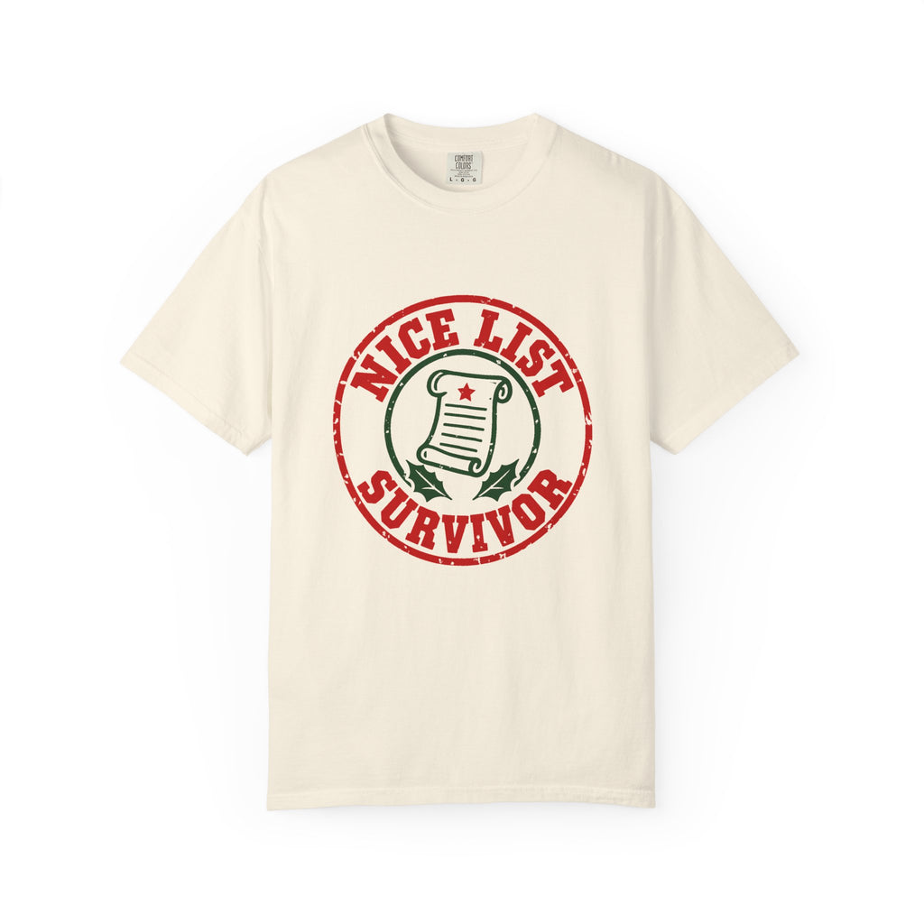 Nice List Survivor T-Shirt – Ivory