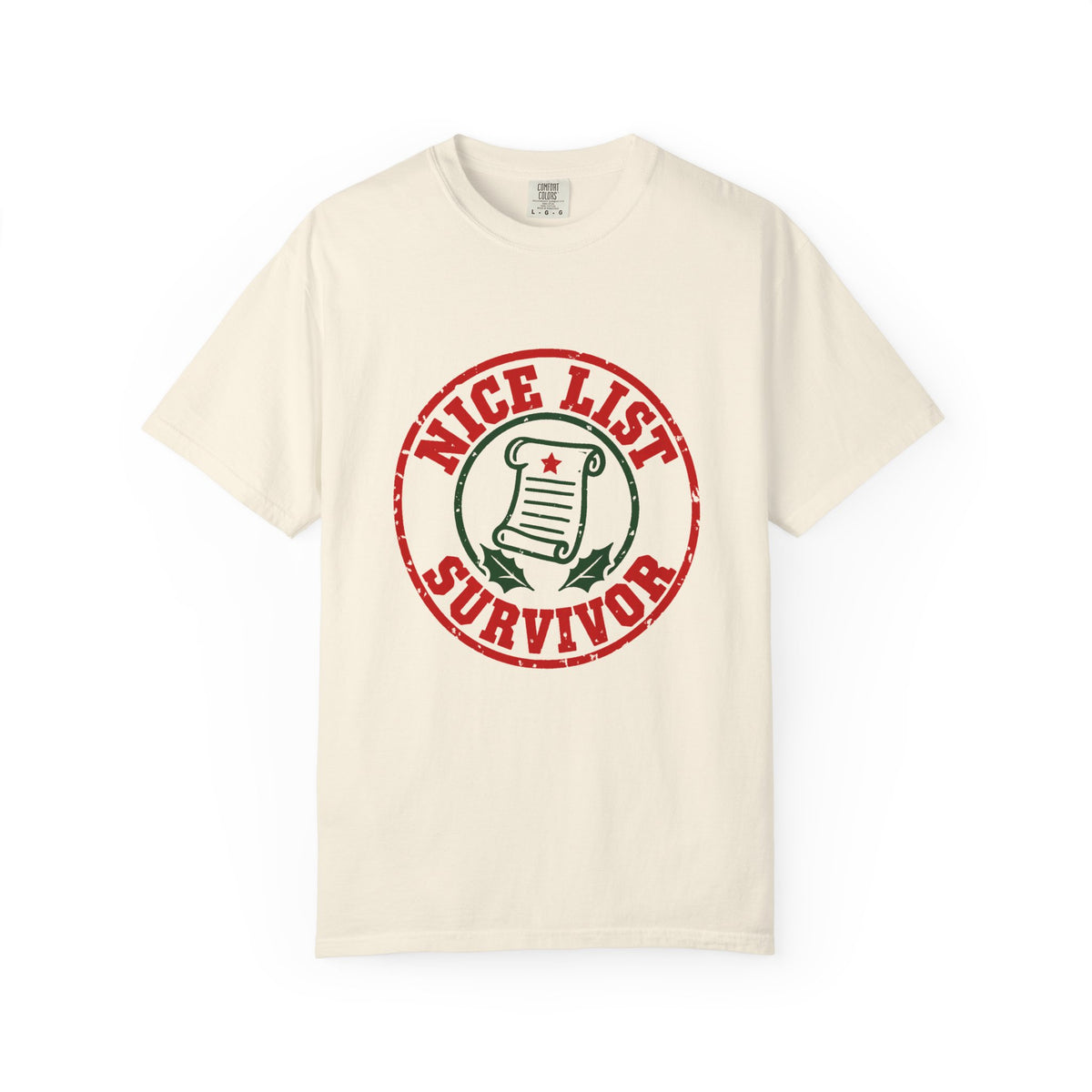 Nice List Survivor T-Shirt – Ivory