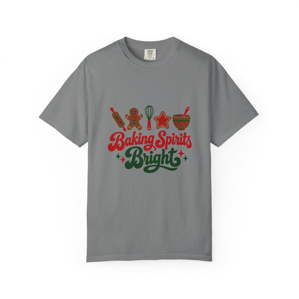 Baking Spirits Bright T-Shirt – Grey