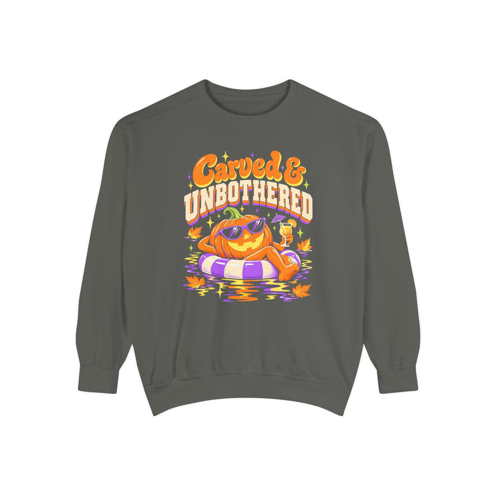 Carved & Unbothered Sweatshirt – Pepper