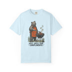 Will Grill for Compliments T-Shirt – Chambray