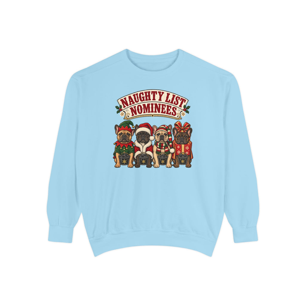 Naughty List Nominees Sweatshirt – Chambray