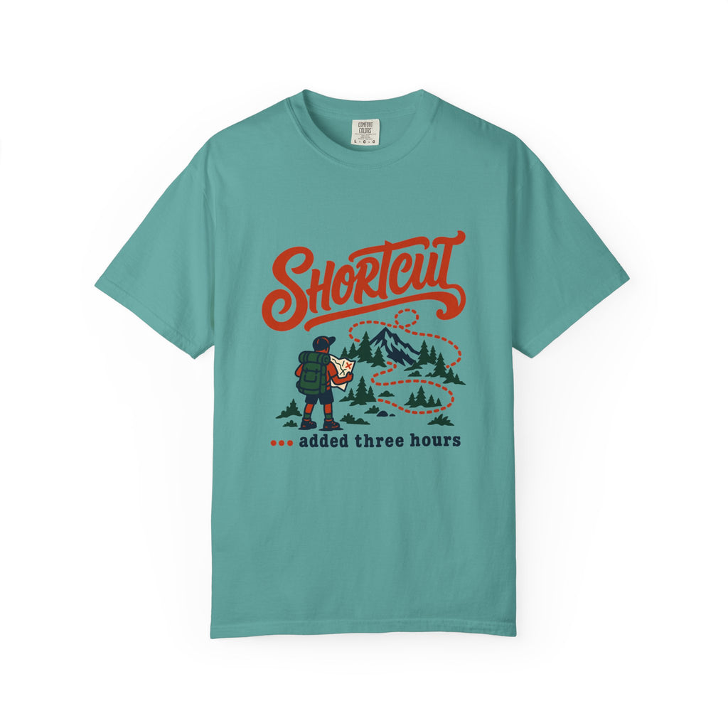 Shortcut Added Three Hours T-Shirt – Seafoam