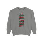 Dasher Dancer Prancer Vixen Sweatshirt – Grey