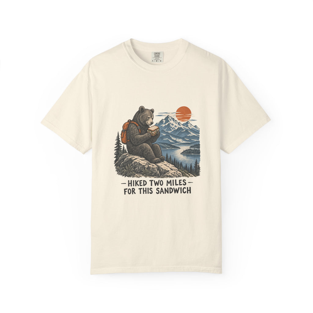 Hiked Two Miles for This Sandwich T-Shirt – Ivory