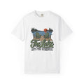 The Lake Sets the Schedule T-Shirt – White