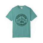 Christmas in the Mountains T-Shirt – Seafoam