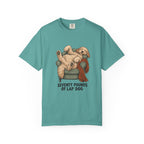 Seventy Pounds of Lap Dog T-Shirt – Seafoam