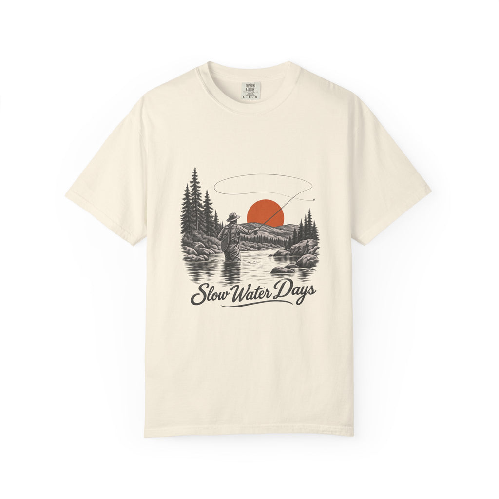 Slow Water Days T-Shirt – Ivory