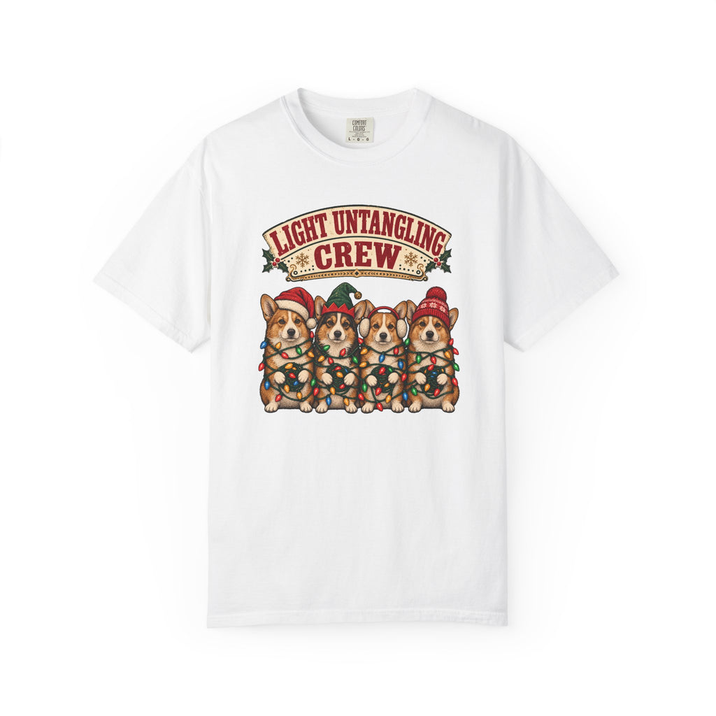 Light Untangling Crew T-Shirt – White