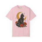Moonlit Black Cat T-Shirt – Blossom