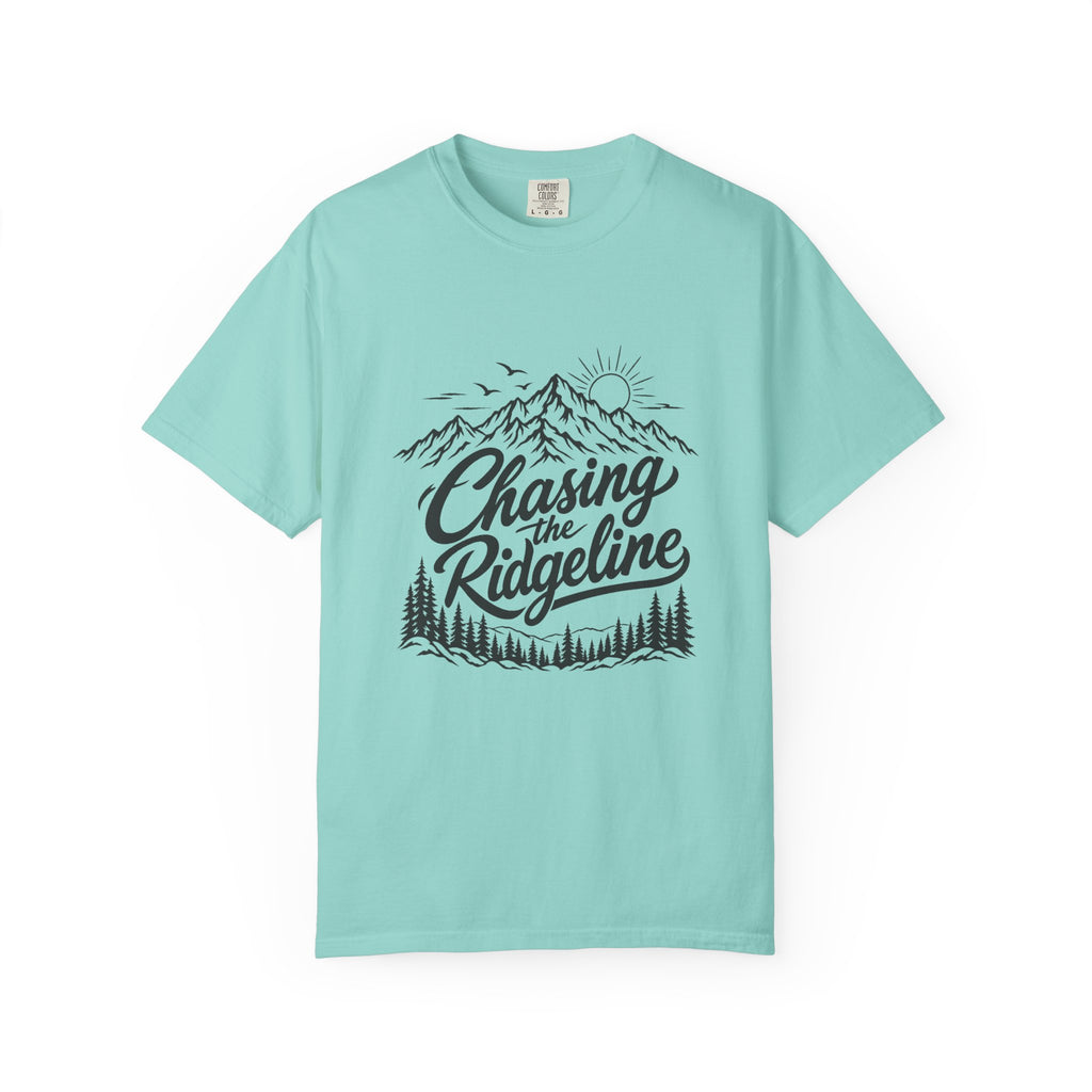 Chasing the Ridgeline T-Shirt – Chalky Mint
