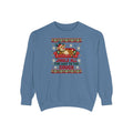 Jingle All the Way to the Couch Ugly Christmas Sweatshirt – Blue Jean