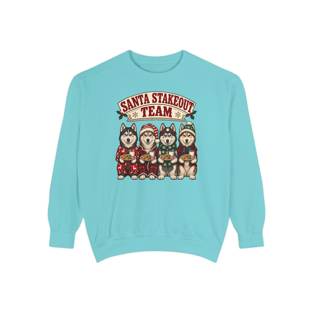 Santa Stakeout Team Sweatshirt – Chalky Mint