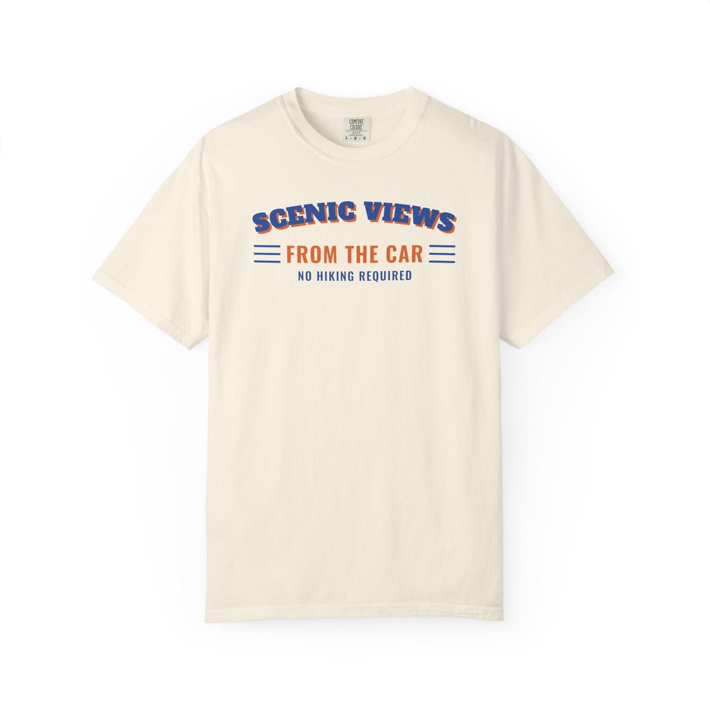 Scenic Views from the Car T-Shirt – Ivory