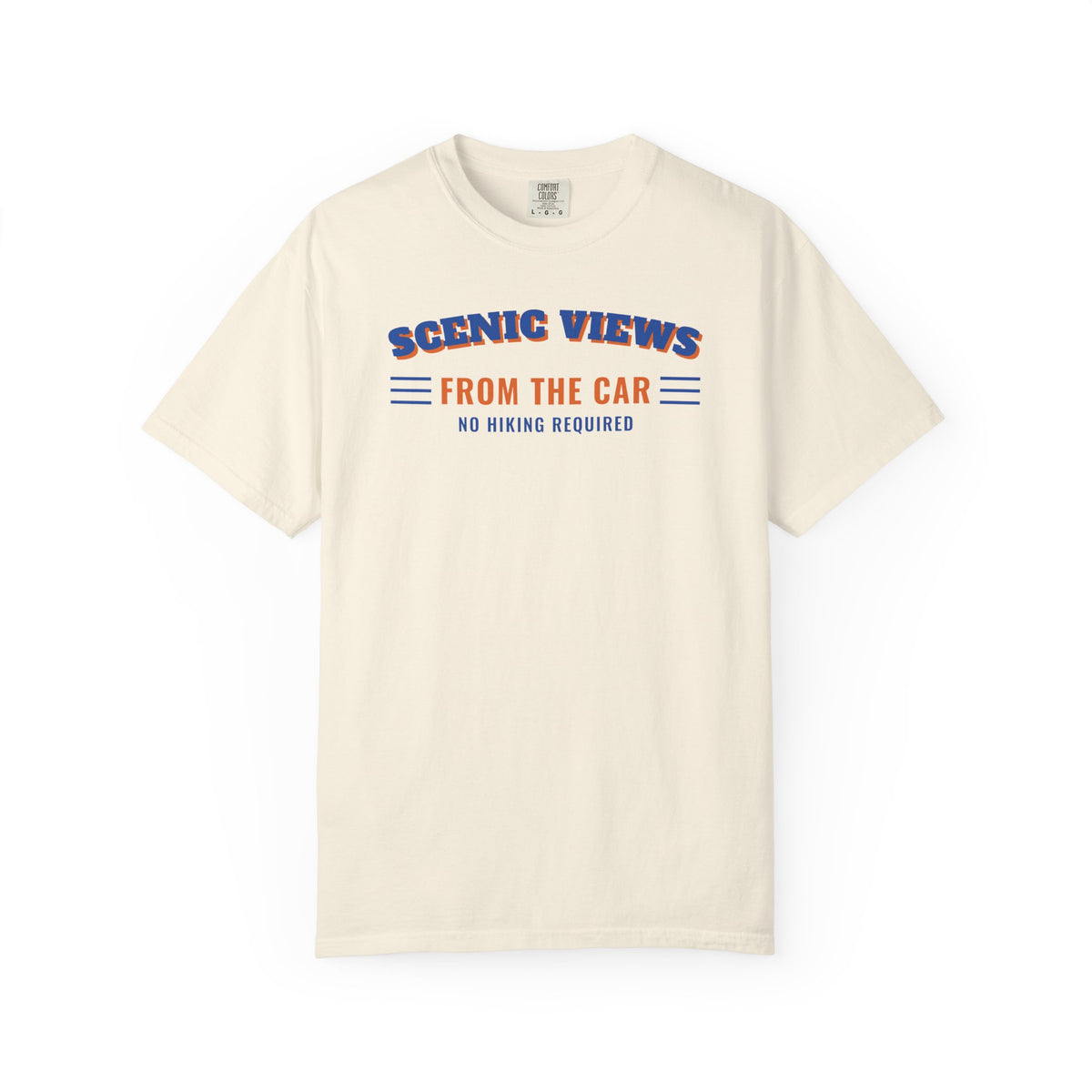 Scenic Views from the Car T-Shirt – Ivory
