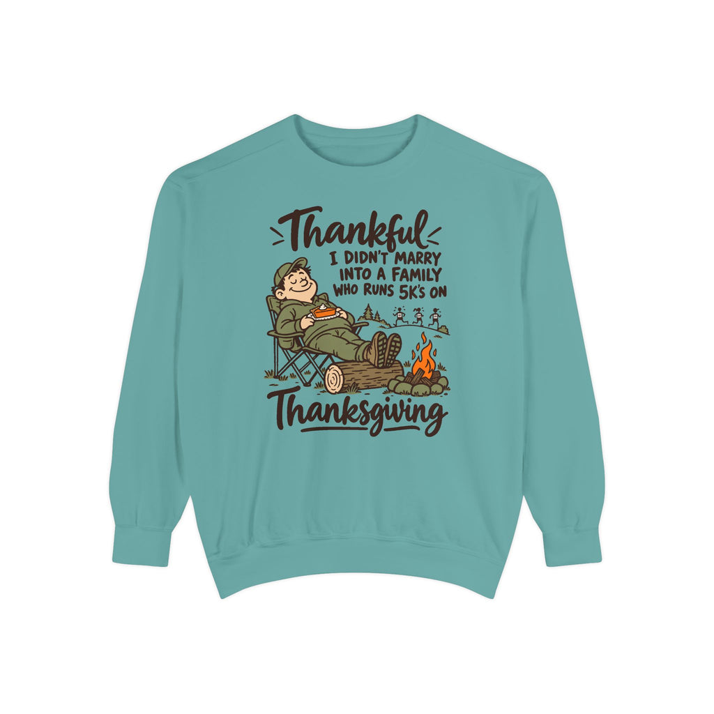 Not a 5K Family Camp Chair Nap Sweatshirt