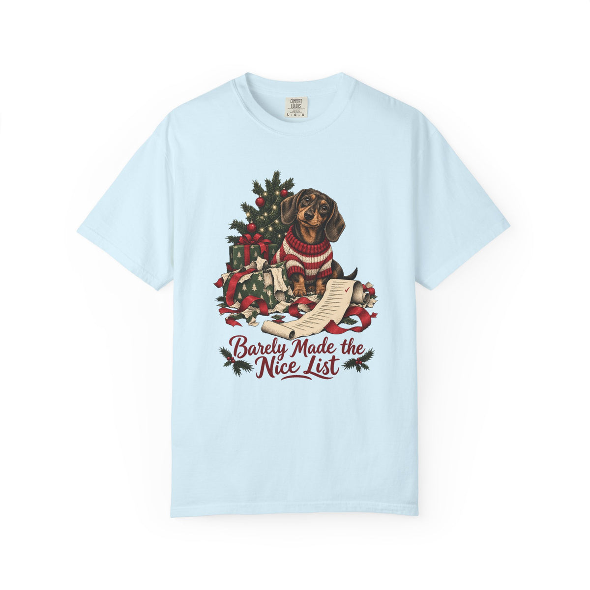 Barely Made the Nice List T-Shirt – Chambray