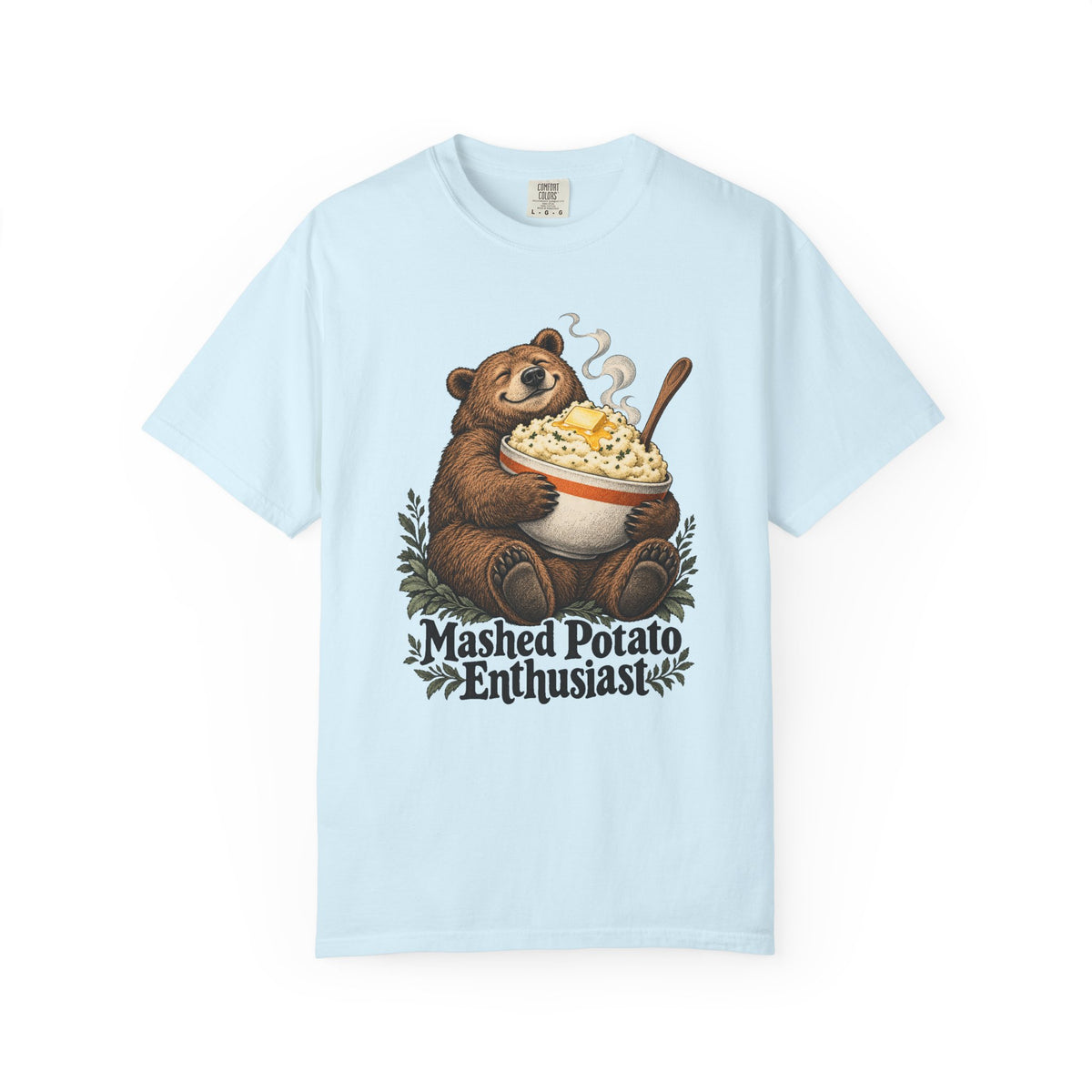 Mashed Potato Enthusiast T-Shirt – Chambray