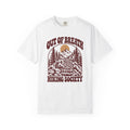 Out of Breath Hiking Society Log Steps T-Shirt