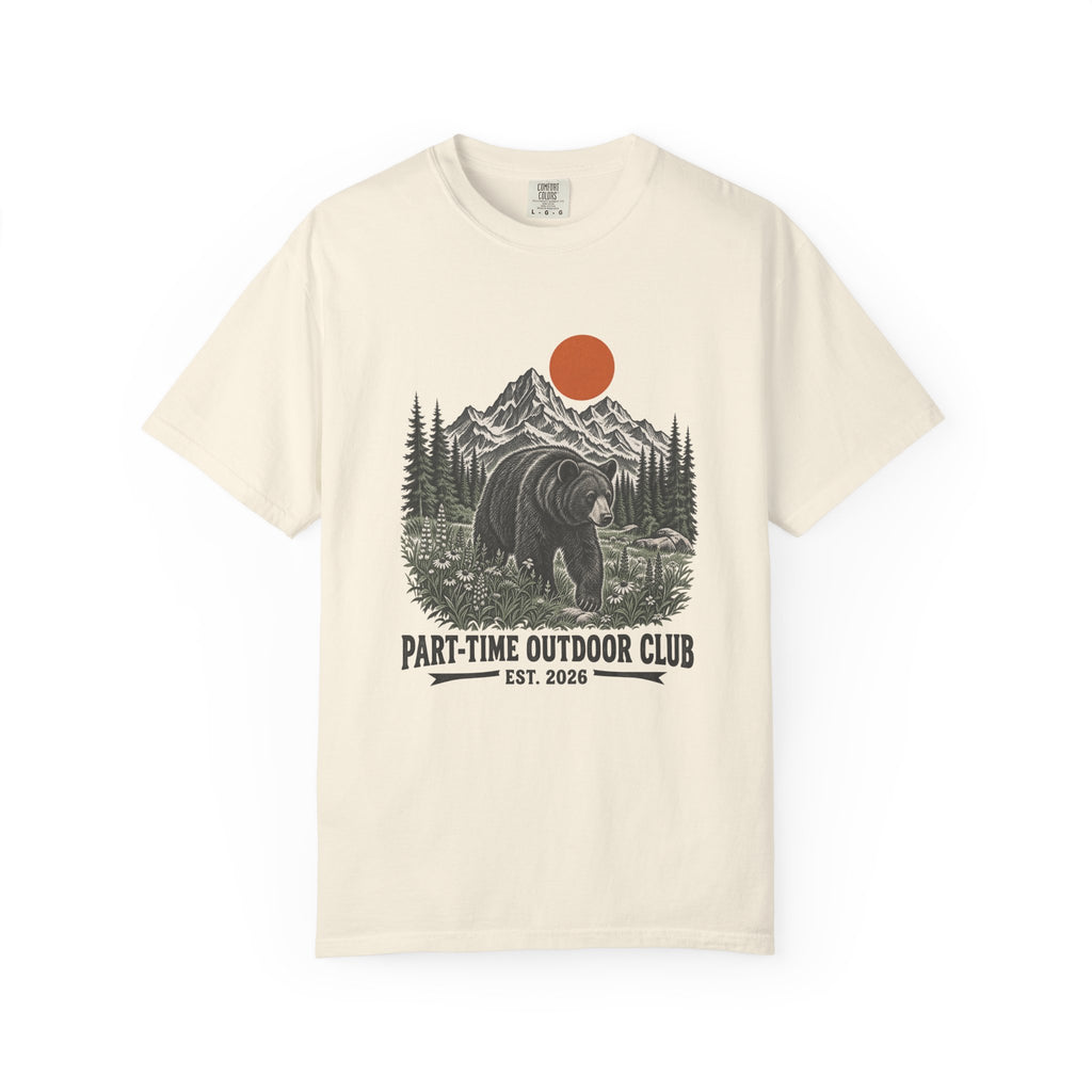 Outdoor Club Bear T-Shirt – Ivory