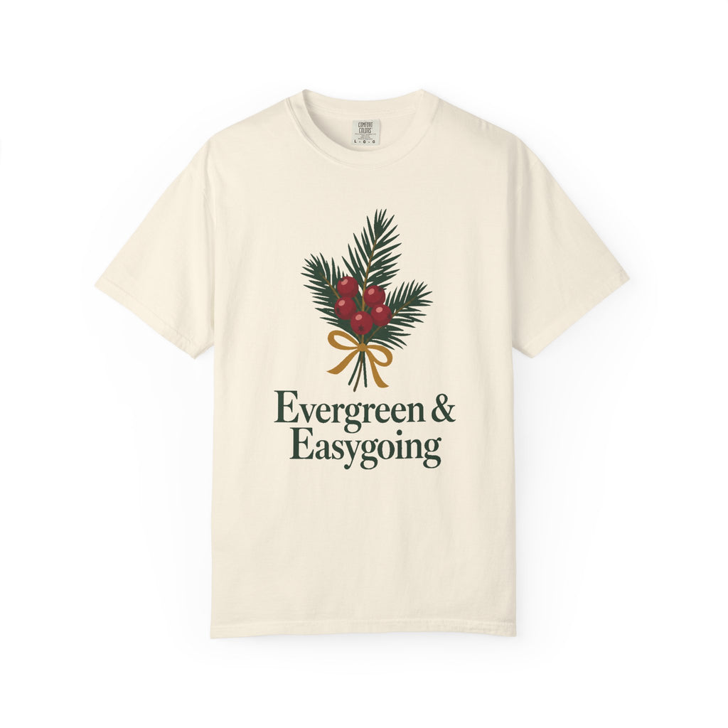 Evergreen & Easygoing T-Shirt – Ivory