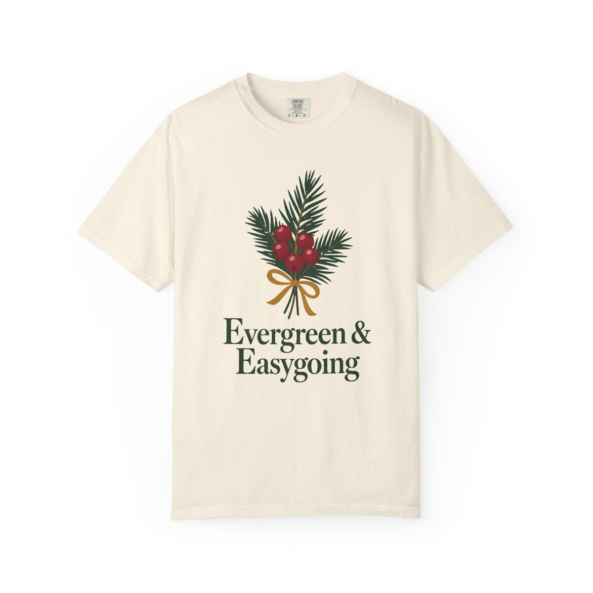 Evergreen & Easygoing T-Shirt – Ivory