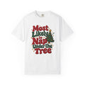 Most Likely to Nap Under the Tree T-Shirt – White