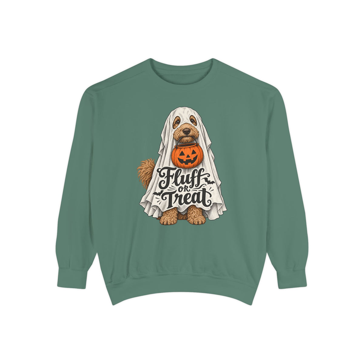 Fluff or Treat Sweatshirt – Light Green