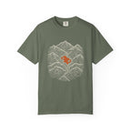 Mountain Lake Map T-Shirt