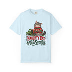 Naughty Cat, Nice Sweater T-Shirt – Chambray